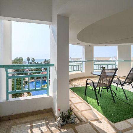 Jomtien Beachfront Stylish Studio , Stunning Seaview , Big Pool المظهر الخارجي الصورة